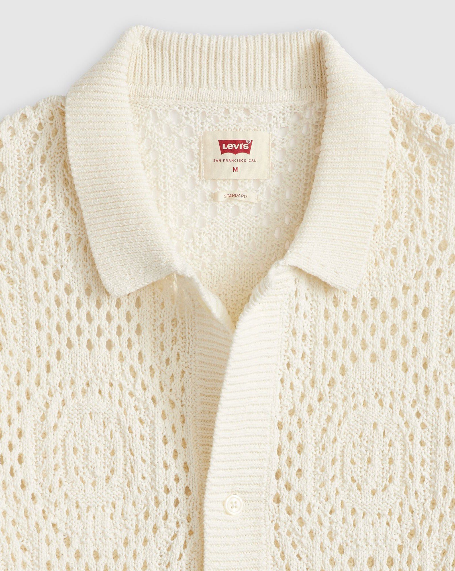 SWEATER CAMP SHIRT POINTELLE C