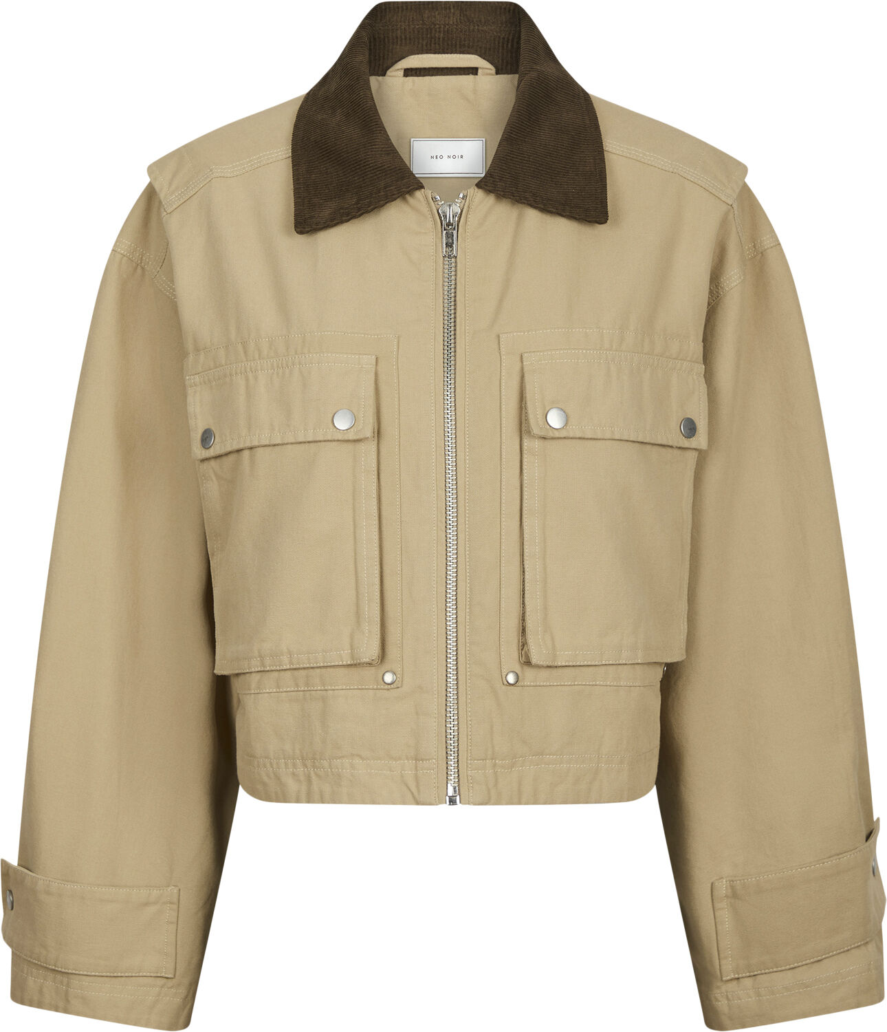 Rivera Canvas Boxy Jacket