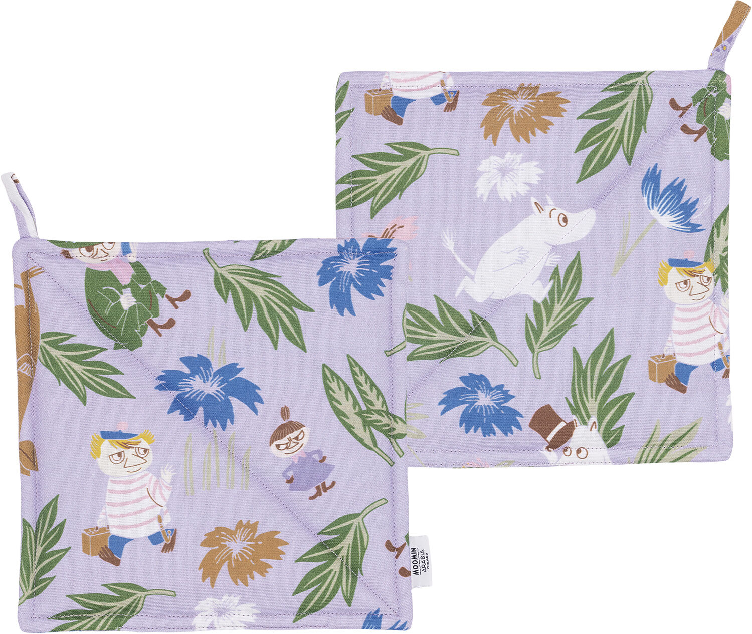 Moomin Arabia Grydelapper Lilla 2 stk