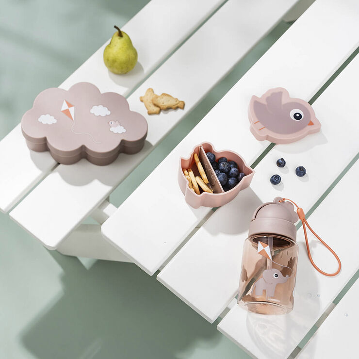 Snack & madkasse m/drikkedunk Playground Pudder