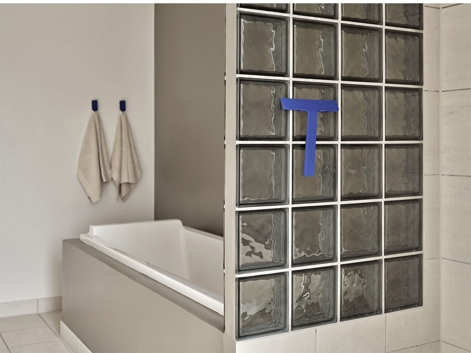 Skraper m. holder Ume Indigo Blue