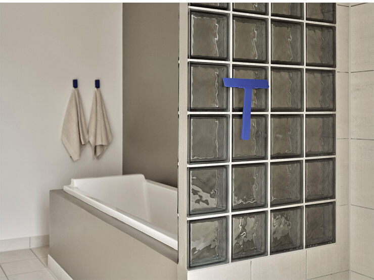 Skraper m. holder Ume Indigo Blue