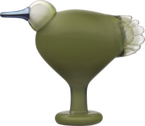 Birds by Toikka Leppäinen 19x16,5 cm mosgrøn