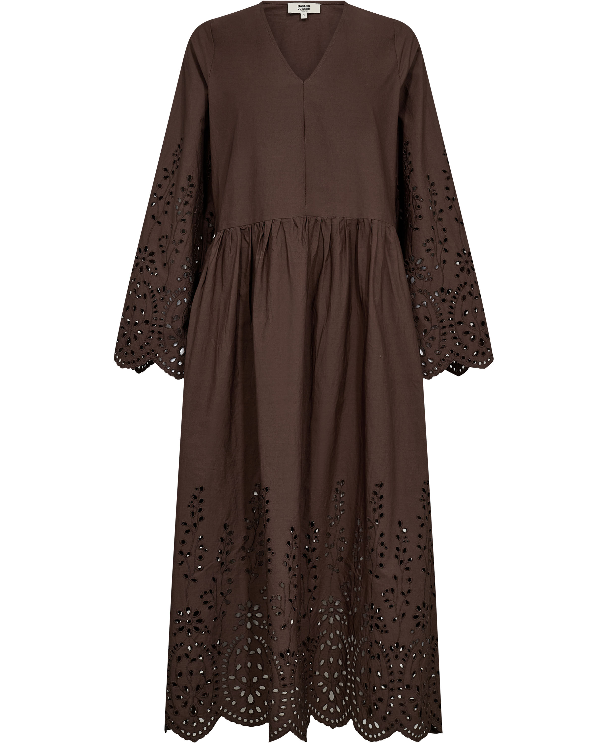 Asta 17 Maxikjole med bindedetalje - 100% &Oslash;kologisk bomuld GOTS