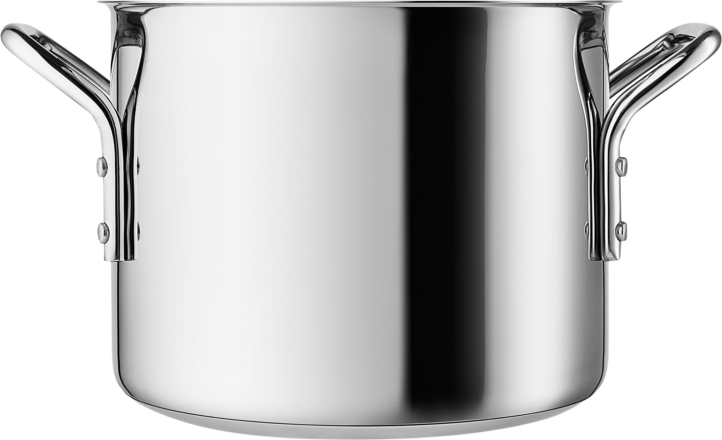 Gryde 2,2l m/keramisk bel&aelig;gning Rustfrit st&aring;l