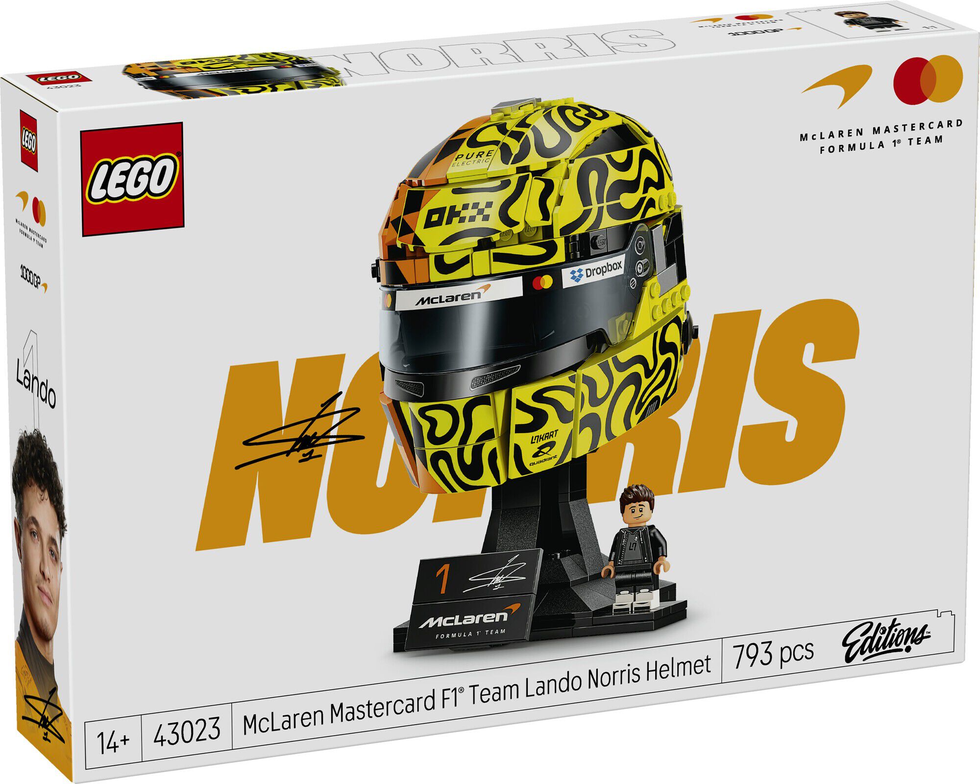 McLaren Mastercard F1&reg; Team Lando Norris-hjelm 43023