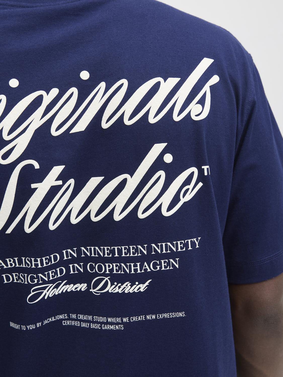 Jornorrebro Typo Tee Ss Crew Neck Noos