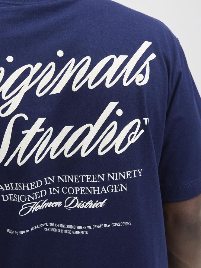 Jornorrebro Typo Tee Ss Crew Neck Noos