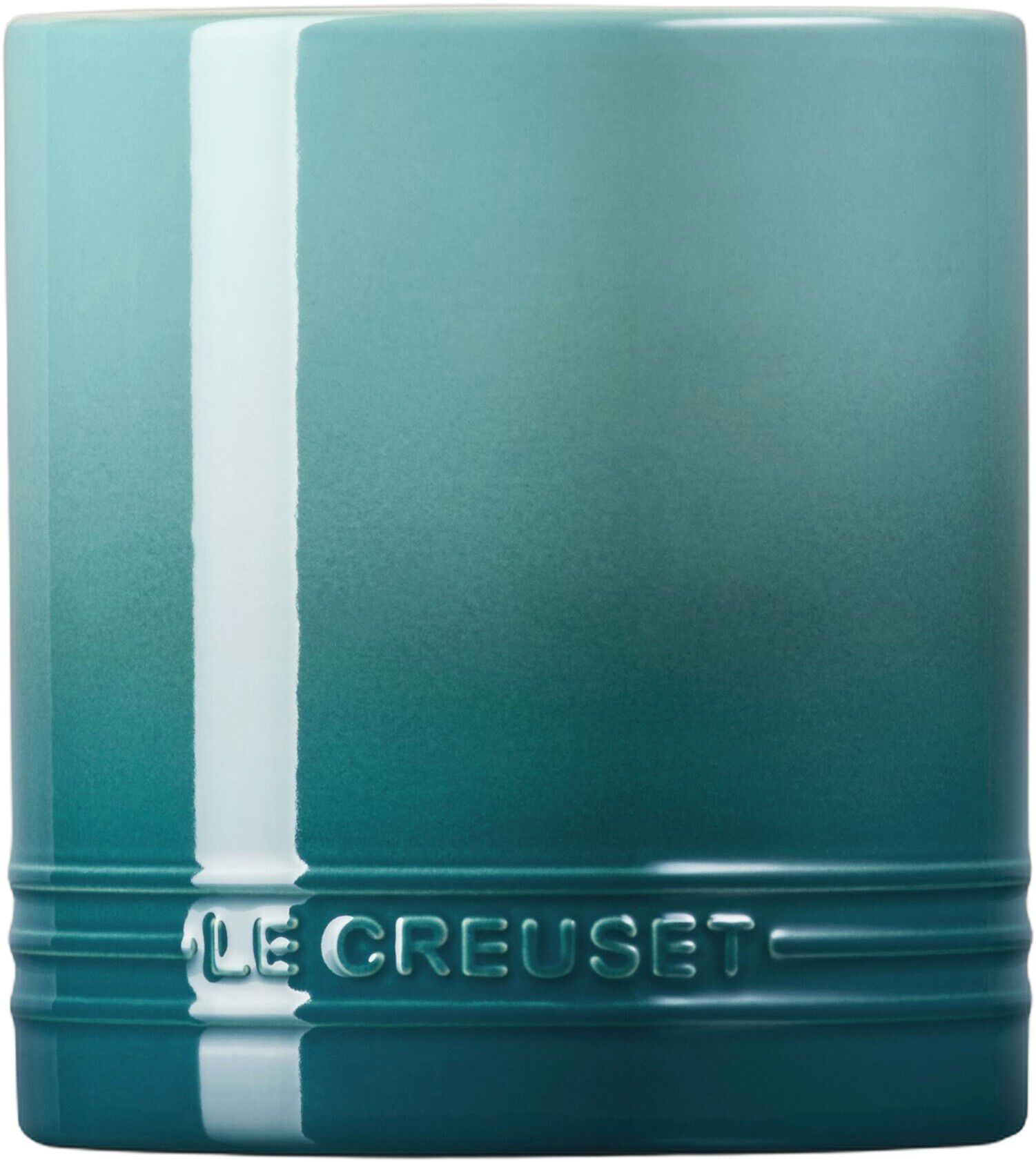 Le Creuset Signature stent&oslash;j bestik- og redskabskrukke 1. 1L Bleu Rivi