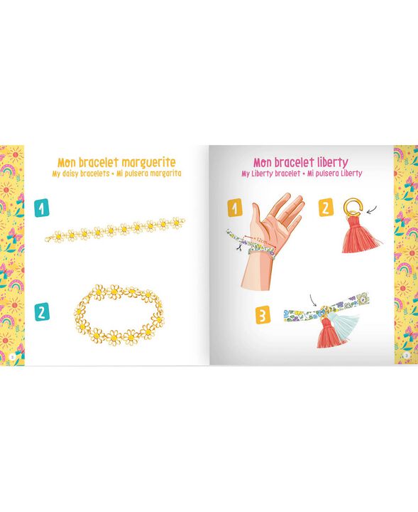 Auzou - Jewellery Factory - Boheme armbånd - Stort sæt