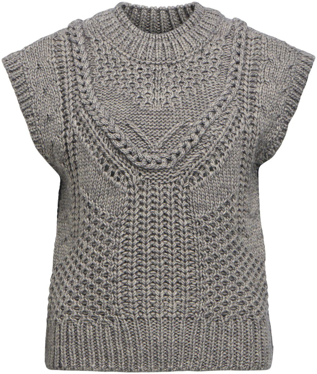 Objhinna S/L Re Knit Vest 146