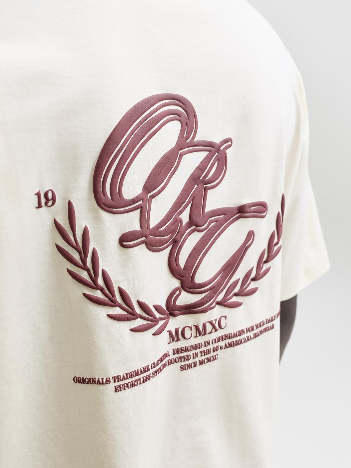 Jorfrederiksberg Back Tee Ss Cn Ln