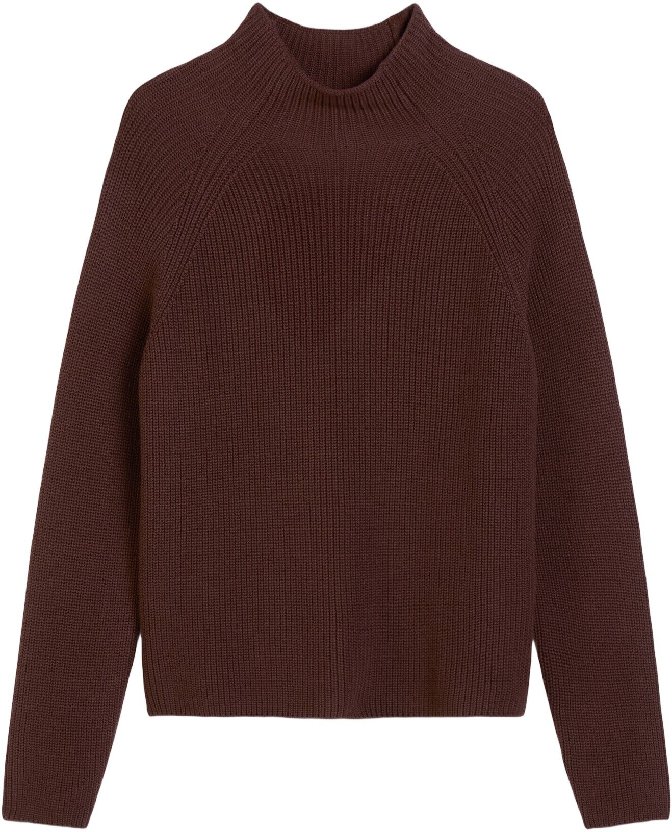 Pullover, longsleeve, stand-up coll