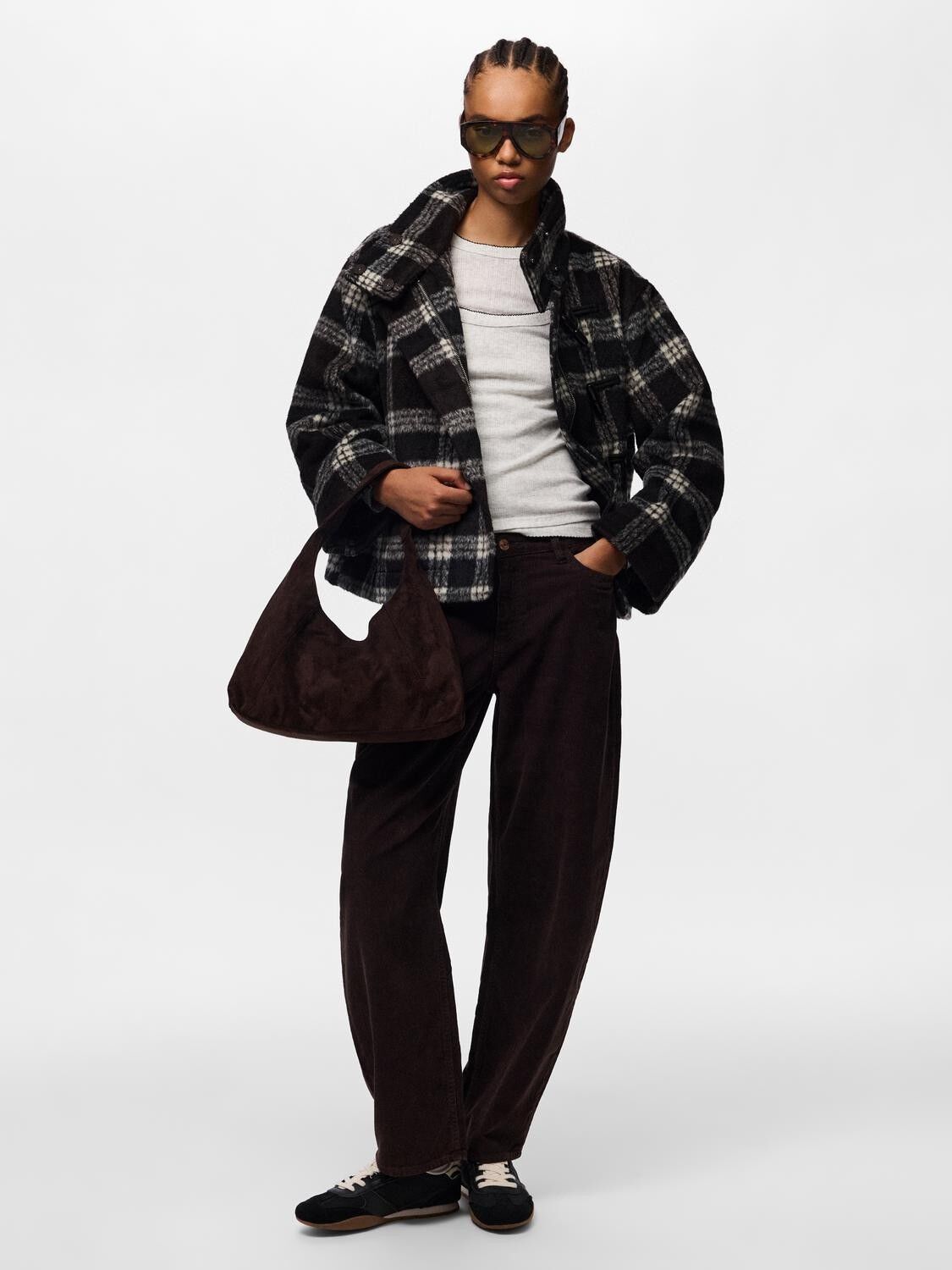 Pcevie Check Jacket