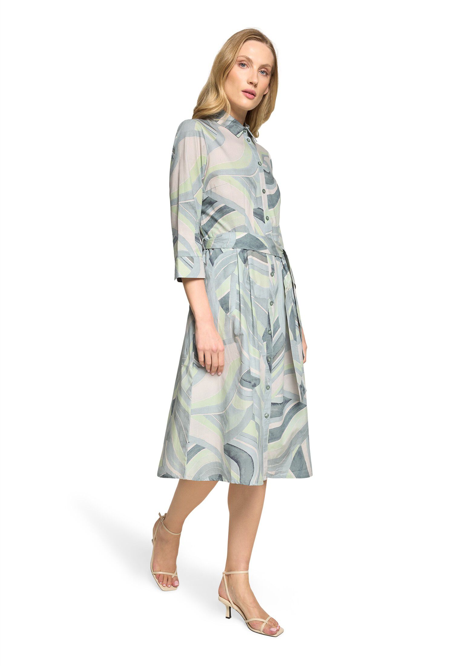 Kleid Lang 3/4 Ar