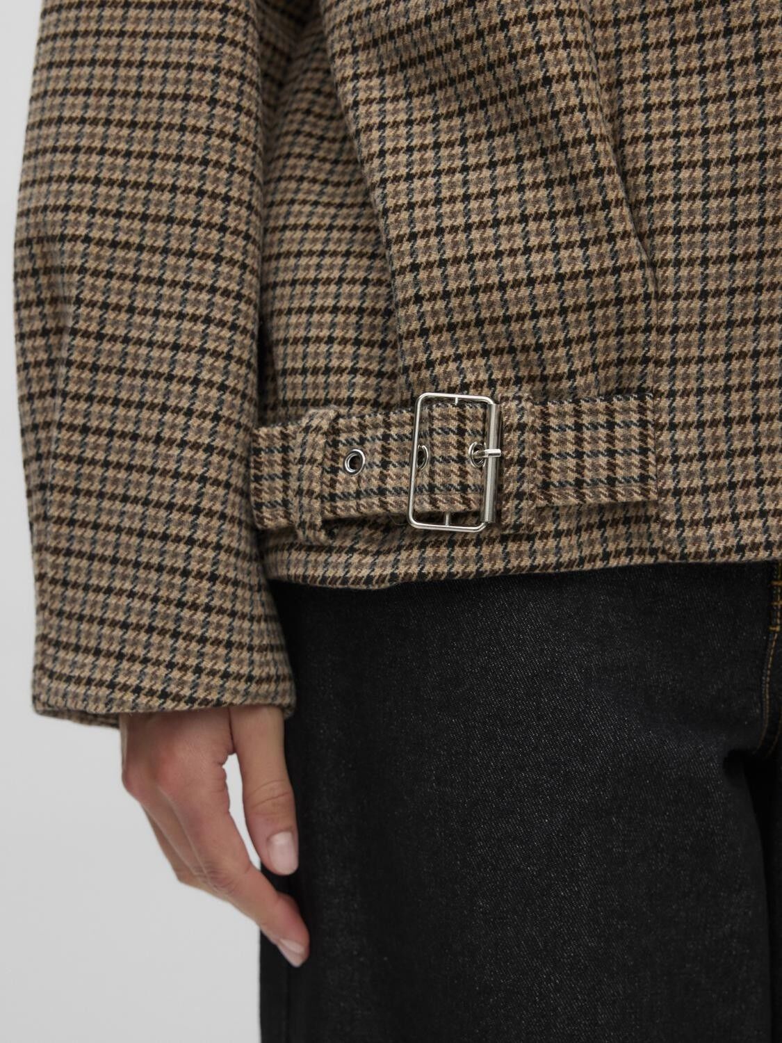 Awallegade Ls High Neck Jacket Vip
