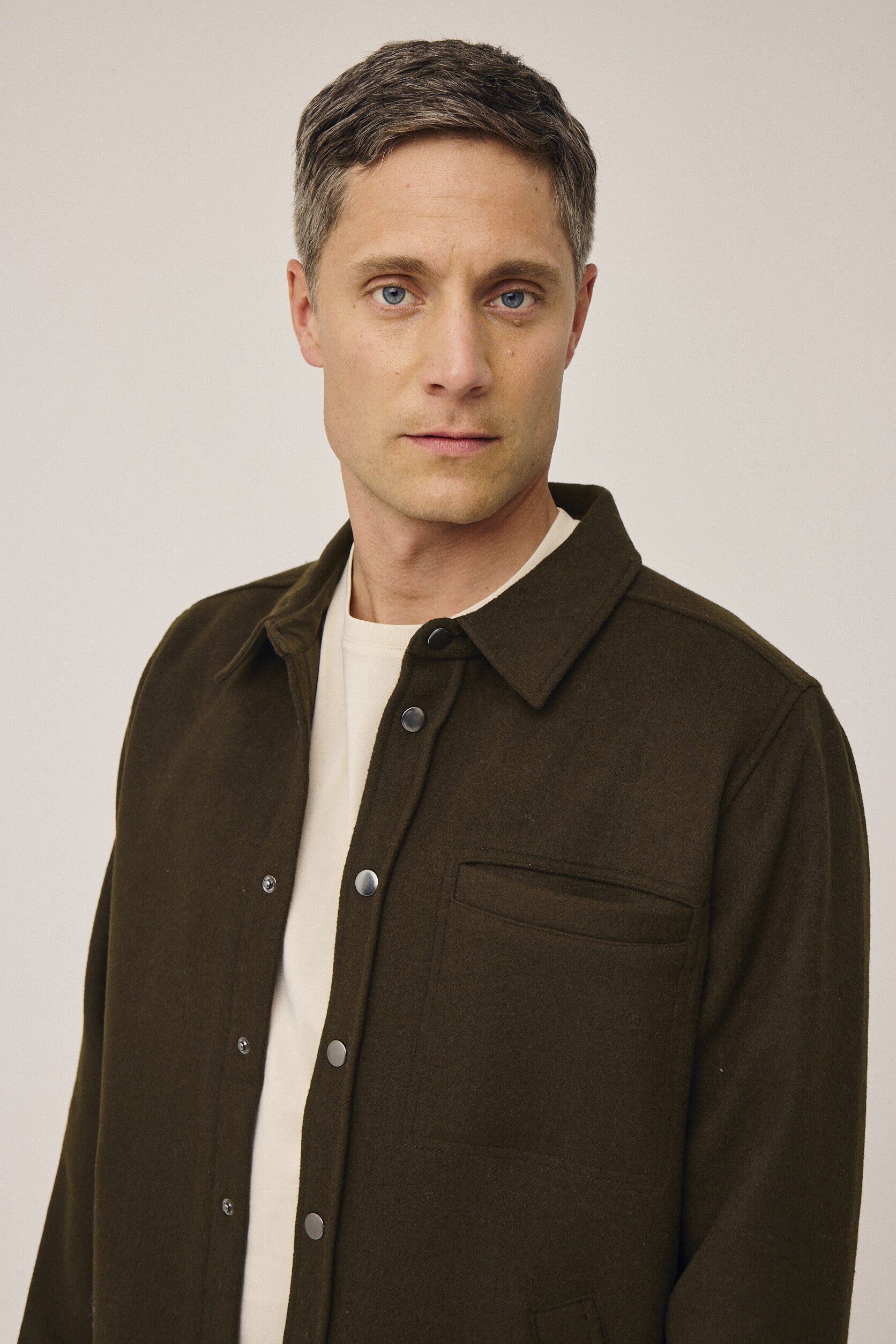 Grant 1 Overshirt - Uldmix