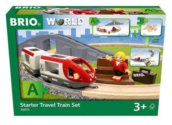 Brio Starter Travel Train Set