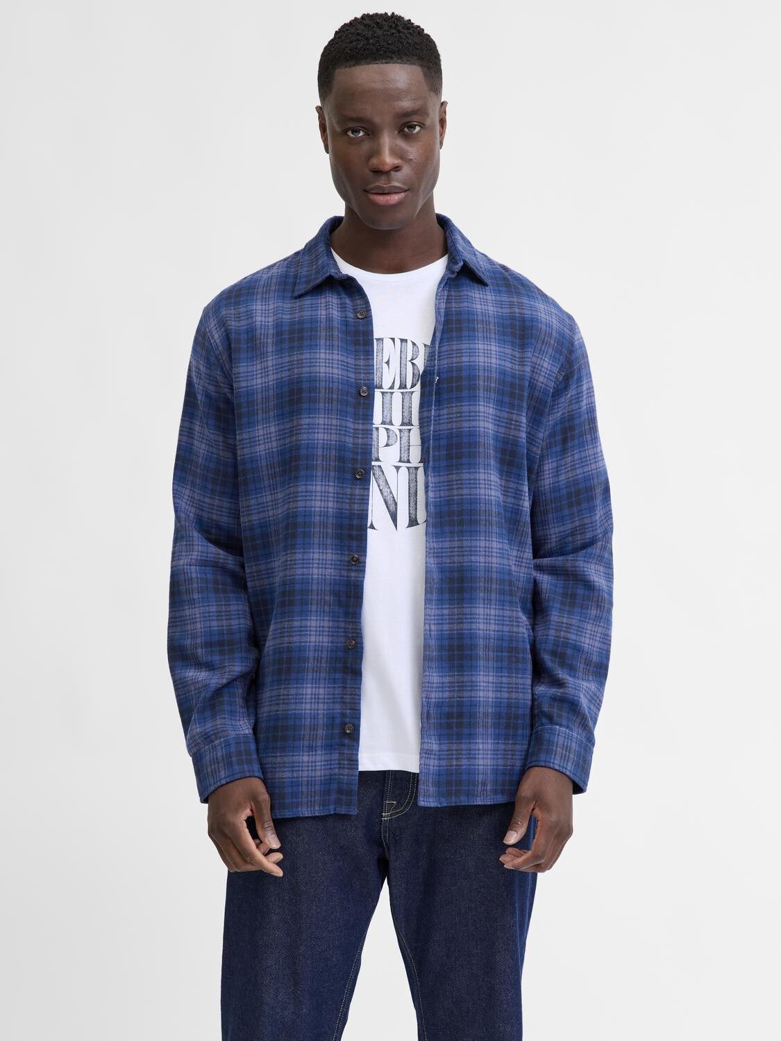 Jrebtrack Check Shirt Ls
