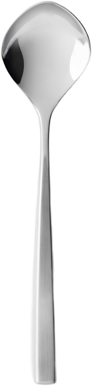 Dessertskje Fuga 17 cm Matt/Blankt stål