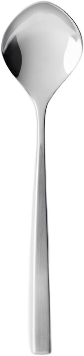 Dessertskje Fuga 17 cm Matt/Blankt stål