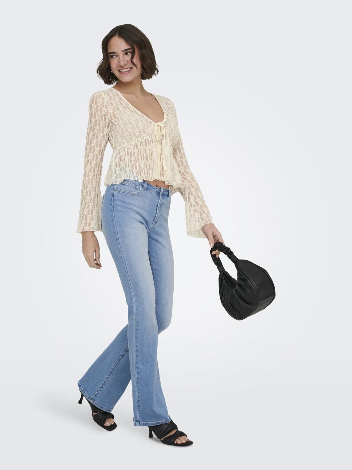 Onlaya Tube Lace Cardgian Jrs