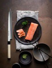 Yanagi Sashimikniv 27 cm enkelslebet