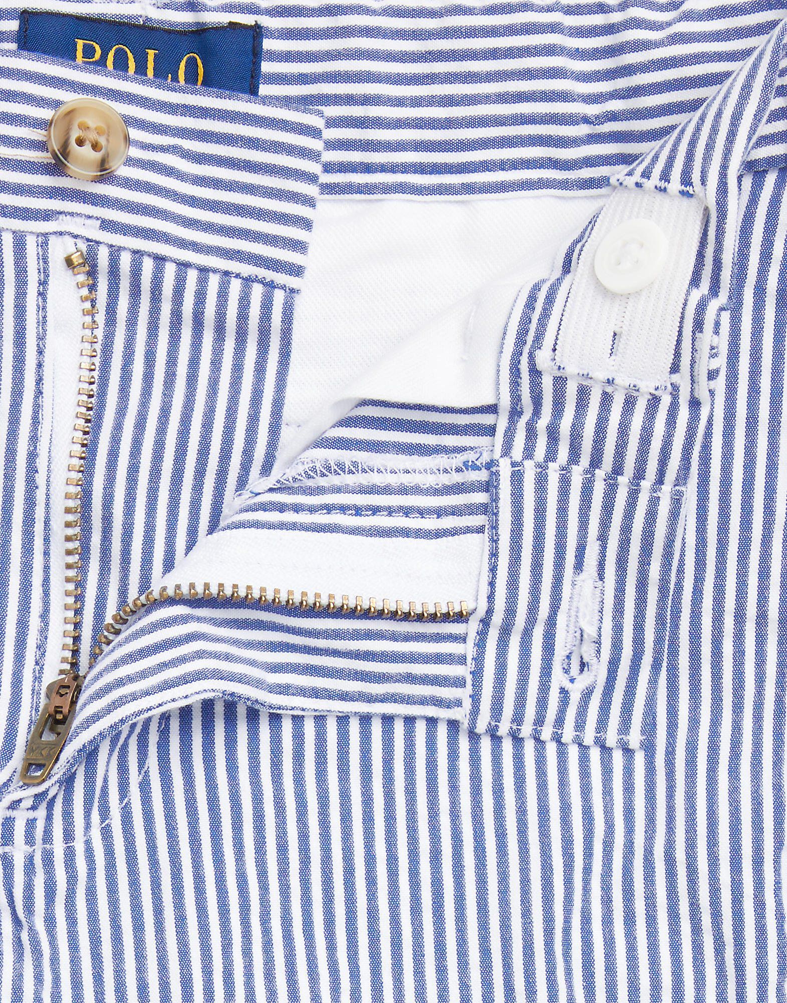 Stretch Cotton Seersucker Short