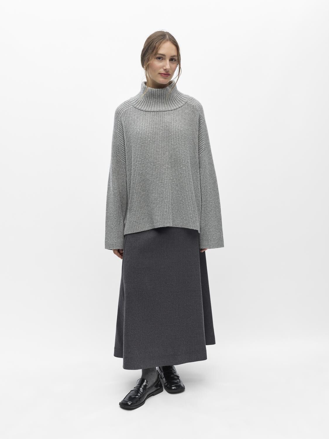 Objfippi L/S Oz Knit Pullover 146