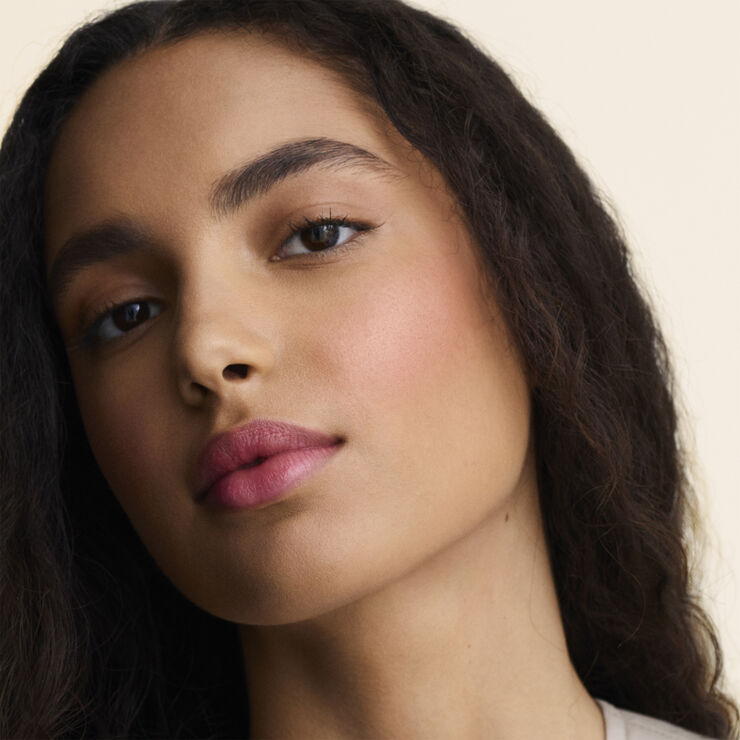 Rose Hermès, silky blush powder refill, Rose Ambré