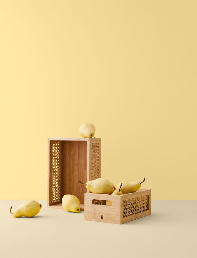 BAMBOO BOX oppbevaringsboks W 20 cm bamboo