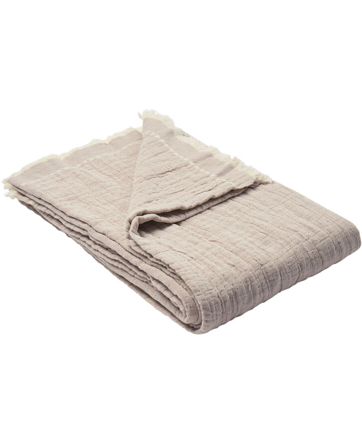 Nordic throw 130x200cm Dusty beige