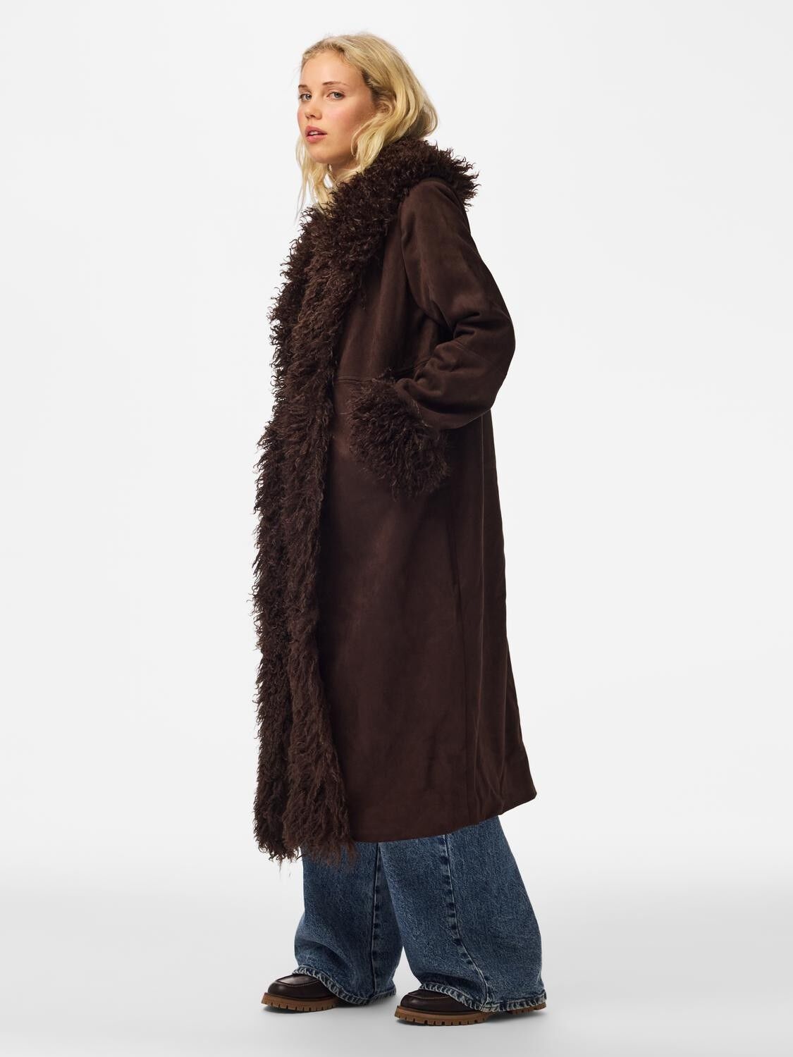 Pcnanna Brushed Long Jacket