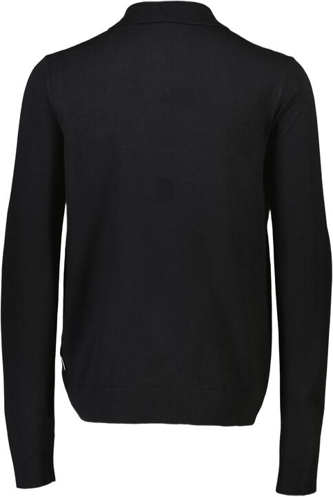 Ecovero L/S zip polo