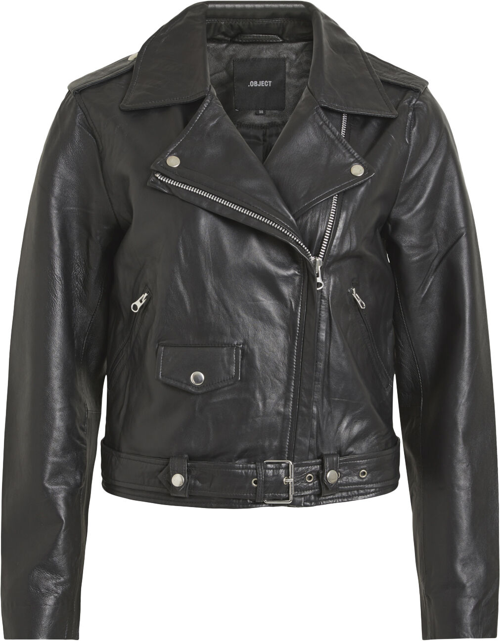 objnandita l&aelig;der jakke