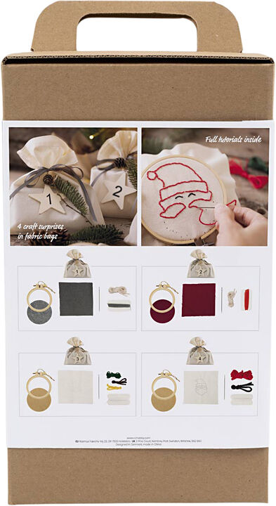 Adventskalender Broderi