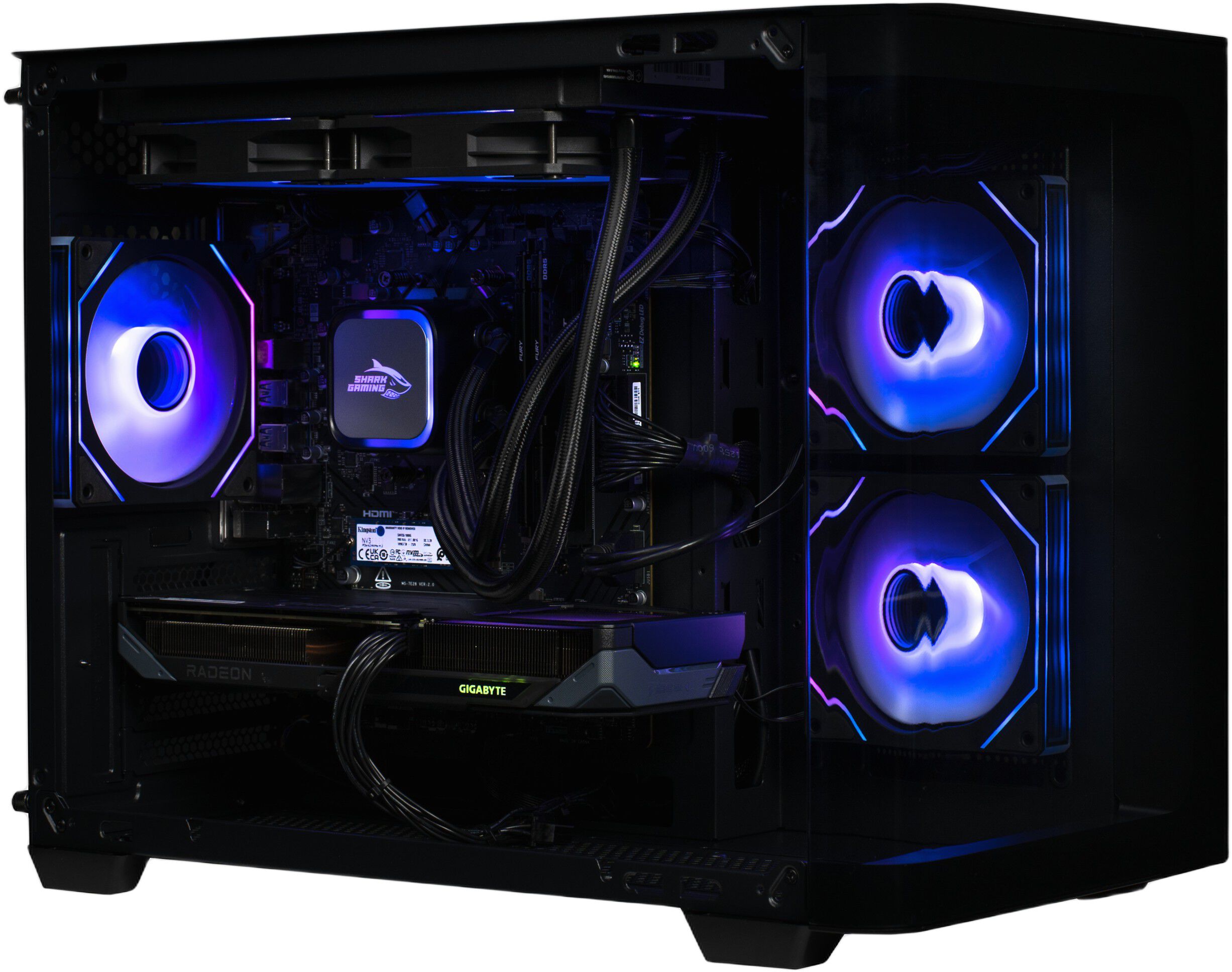 RGBeast Mini R500 - 9060XT Gaming PC