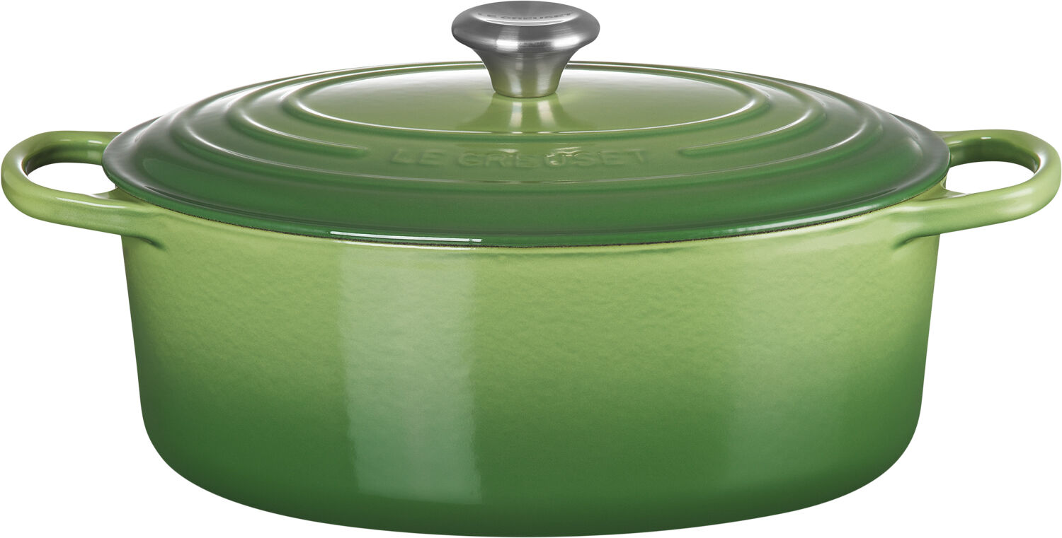 Oval st&oslash;bejernsgryde 6,3 L Bamboo Green