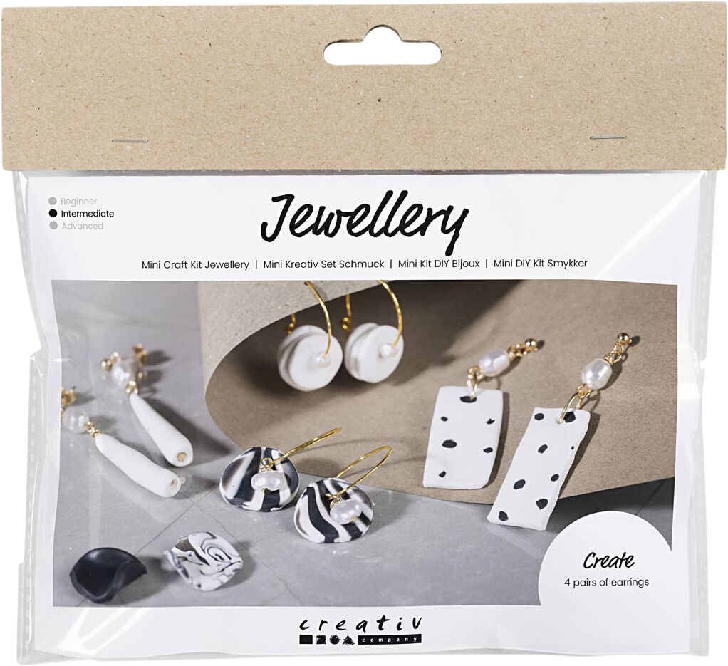 Mini DIY Kit Smykker, &Oslash;reringe