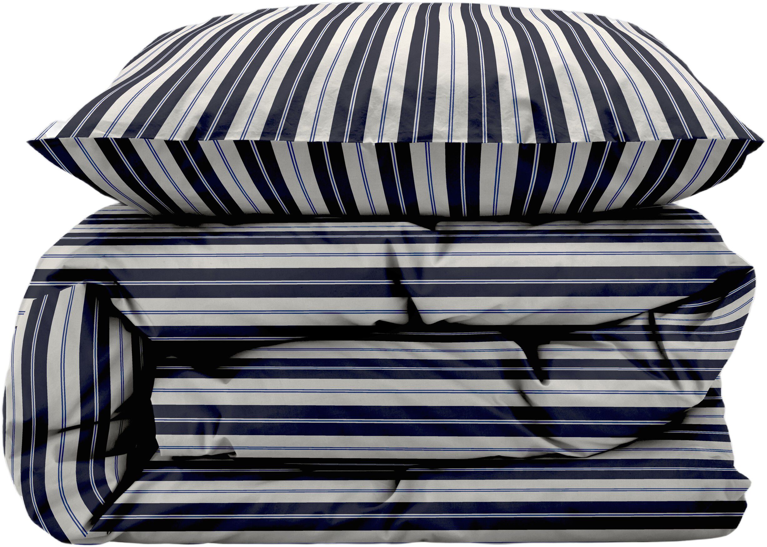 Sengesett 140x220 Flow Navy blue