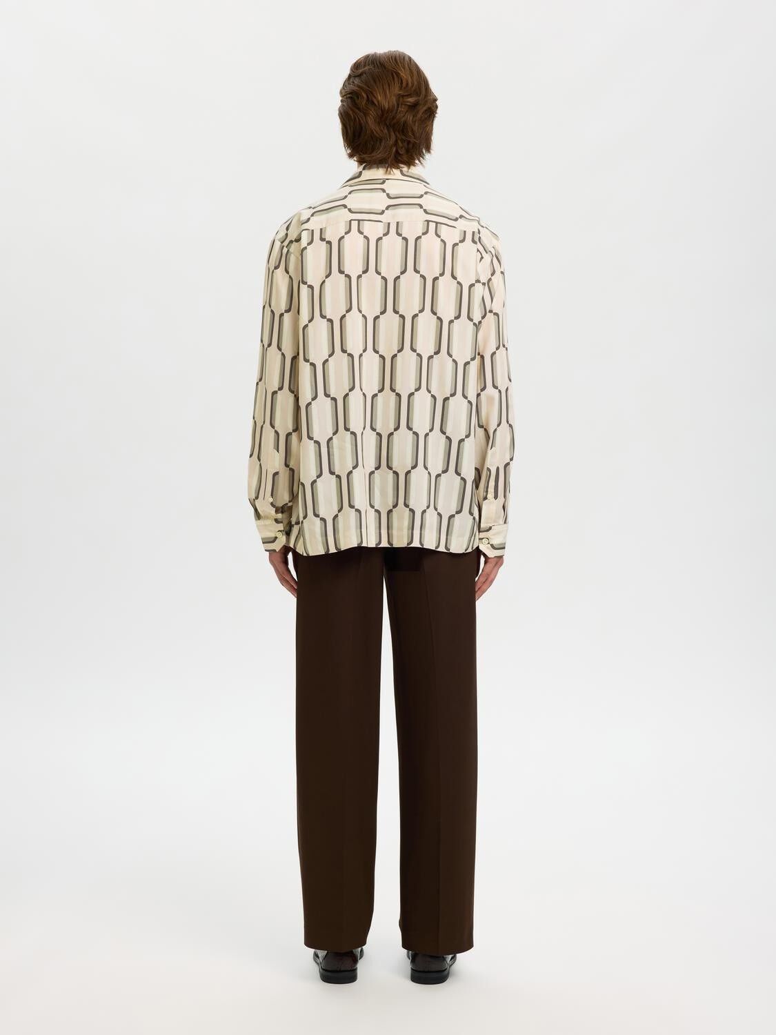 SLHRLXAXEL AOP LS SHIRT