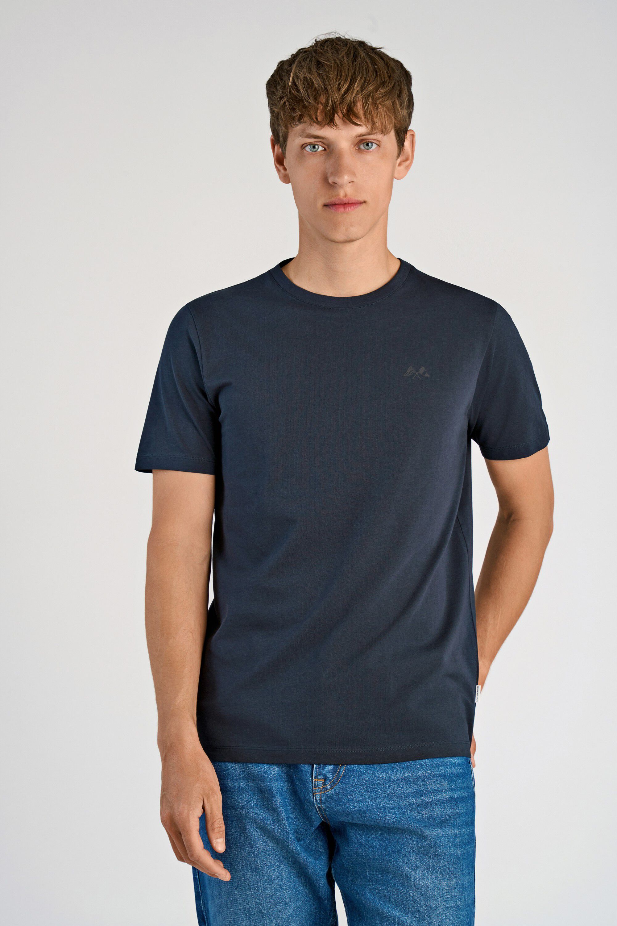 3-pack tee with flag print S/S