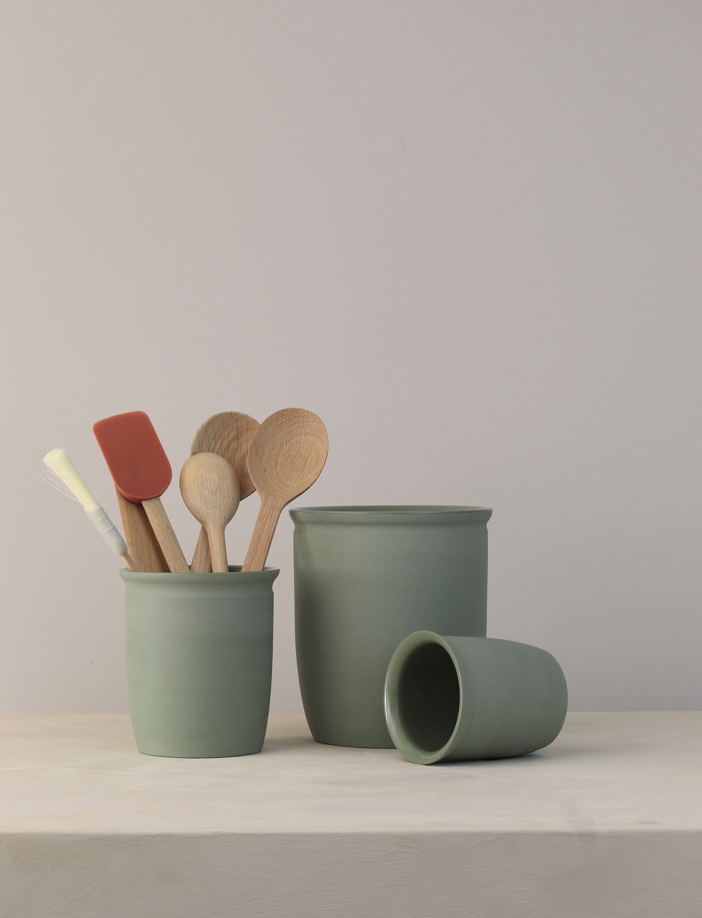 Knabstrup syltekrukke 0.5 l. olive