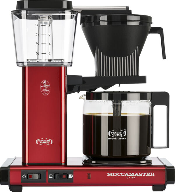 MOCCAMASTER Optio Red Metallic