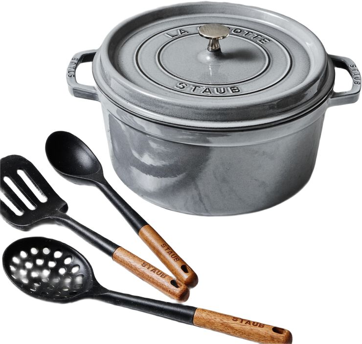 La Cocotte 26 cm grå