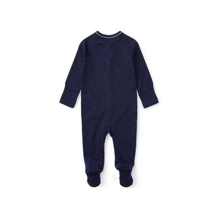 Cotton Jersey Footed Coverall