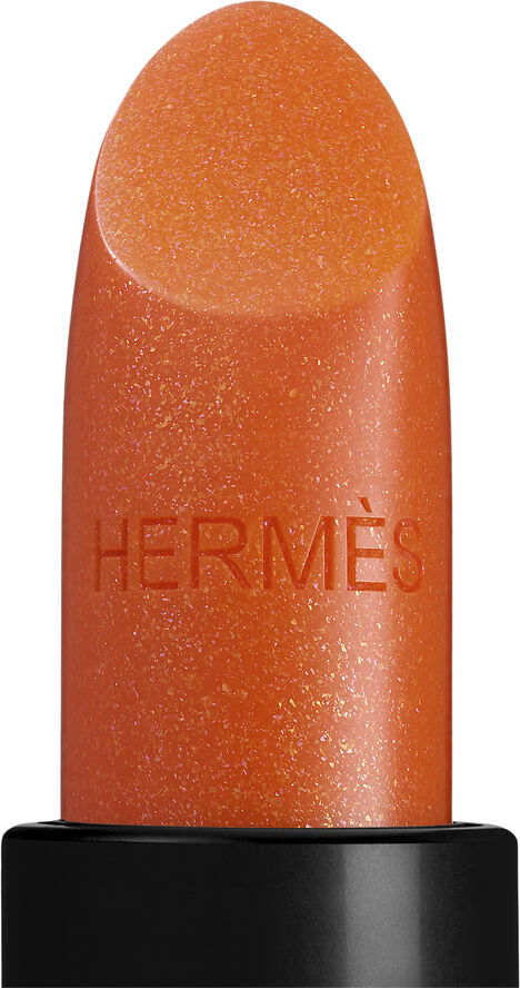 Rouge Hermès, poppy lip shine