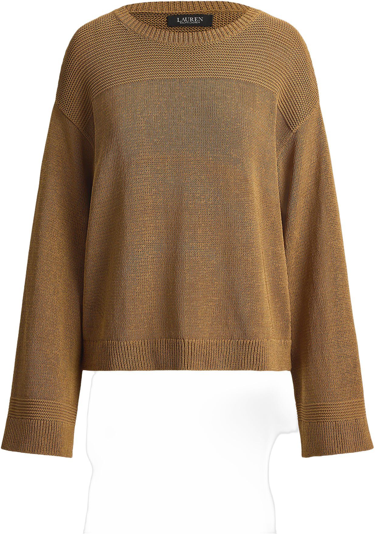 Cotton-Blend Crewneck Sweater