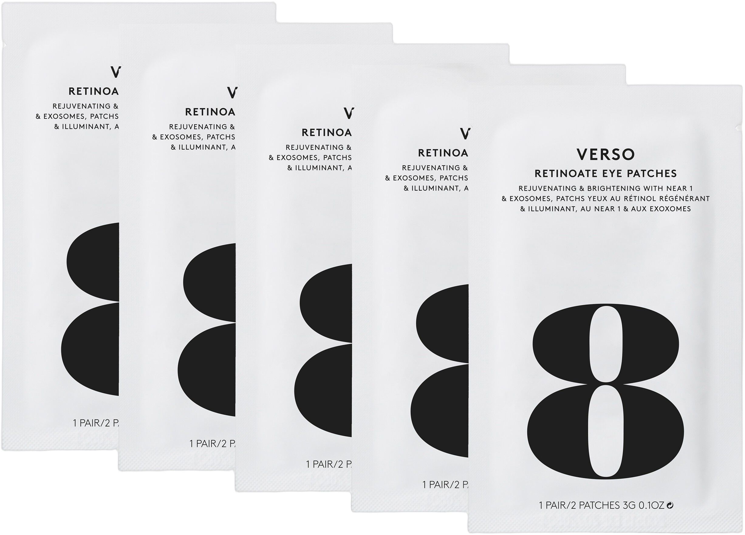 Verso N&deg;8 Retinoate Eye Patches 5 Pcs