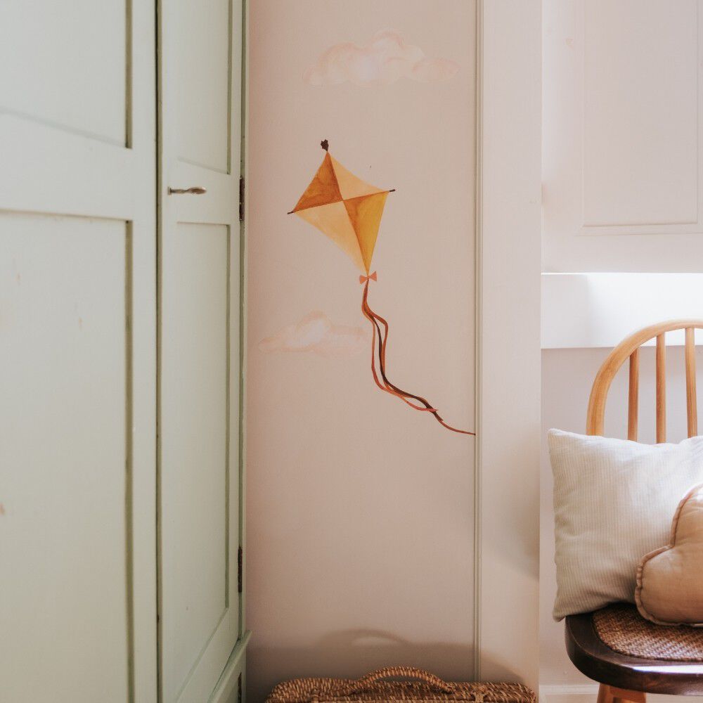 Wallsticker Drage, lille